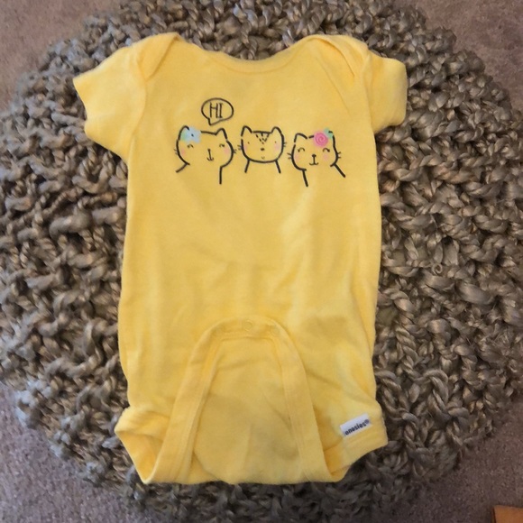 8-Pack Baby Girl Kitty Short Sleeve Onesies Brand Bodysuits. - Picture 5 of 11